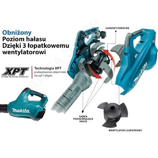 Dmuchawa do liści MAKITA DUB362Z - 6