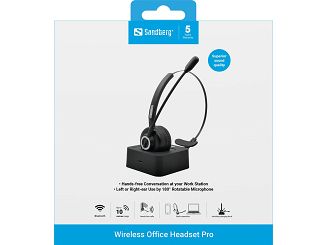 Bezprzewodowy zestaw słuchawkowy Sandberg Office Pro - 3
