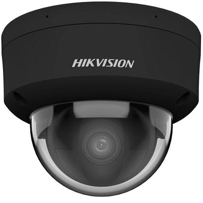 Hikvision Pro Series with AcuSense DS-2CD2186G2H-ISU(2.8mm)(eF)/BLACK Kula (kształt) Kamera bezpieczeństwa IP Zewnętrzna 3840 x 2160 px Sufit / Ściana