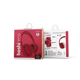 Energy Sistem Hoshi Eco Zestaw słuchawkowy Bezprzewodowy Opaska na głowę Połączenia/muzyka USB Type-C Bluetooth Czerwony - 4