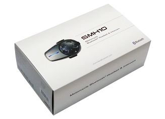 Interkom Motocyklowy Sena SMH10D-10 Bluetooth 3.0 900M z mikrofonem na pałąku, zestaw na 2 kaski - 9