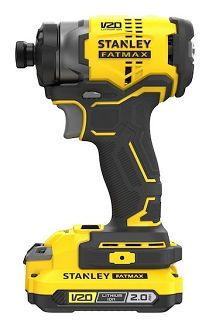 Stanley SFMCF820D2K wkrętak zasilany/zakrętark udarowy 2900 RPM Czarny, Żółty - 3
