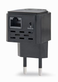 GEMBIRD WIFI REPEATER MINI WNP-RP300-03-BK B/G/N300 + GNIAZDO RJ45, DO GNIAZDKA 230V, CZARNY - 4