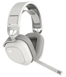 Corsair CA-9011296-EU słuchawki/zestaw słuchawkowy Bezprzewodowy Opaska na głowę Gaming Bluetooth Biały - 9