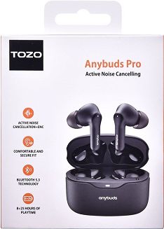 Słuchawki TWS TOZO Anybuds Pro Black - 5
