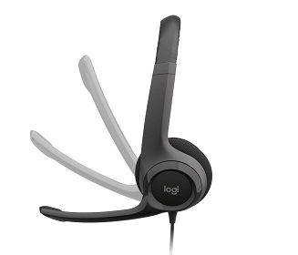 Słuchawki Logitech H390 981-000406 (kolor czarny) - 6