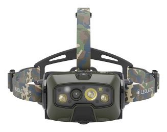 Ledlenser HF8R Core RGB Camouflage - latarka czołowa LED, zielona - 3