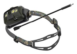 Ledlenser HF8R Core RGB Camouflage - latarka czołowa LED, zielona - 6