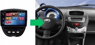 RADIO NAWIGACJA GPS CITROEN C1 2005-2014 ANDROID - 7