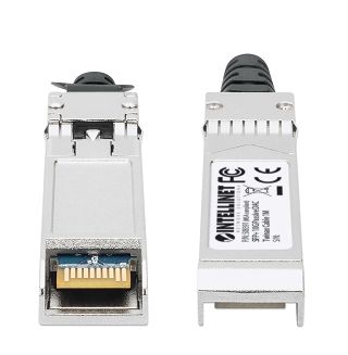 Intellinet 508391 kabel InfiniBand / światłowodowy 1 m SFP+ Czarny, Srebrny - 4