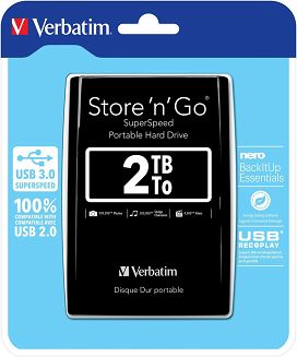 Verbatim Store 'n' Go zewnętrzny dysk twarde 2048 GB Czarny - 8
