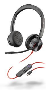 POLY Zestaw słuchawkowy Blackwire 8225 Stereo USB-C z certyfikatem Microsoft Teams + przejściówka USB-C/A - 7