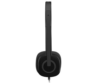 Słuchawki Logitech H151  (kolor czarny) - 3