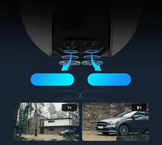 KAMERA IP EZVIZ C8PF (Dual Lens outdoor PTZ camera) (WYPRZEDAŻ) - 6