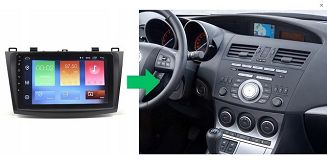 RADIO NAWIGACJA GPS MAZDA 3 2009-2013 ANDROID - 4