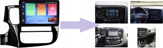 RADIO NAWIGACJA GPS MITSUBISHI OUTLANDER III 2012+ - 5