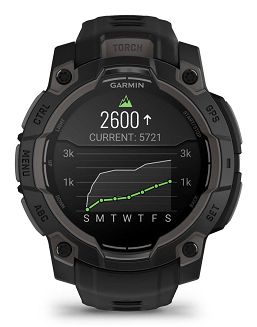 Zegarek sportowy Garmin Instinct 3 AMOLED 45mm Czarny - 9