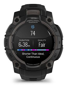 Zegarek sportowy Garmin Instinct 3 AMOLED 45mm Czarny - 10