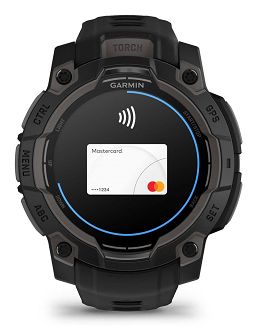 Zegarek sportowy Garmin Instinct 3 AMOLED 45mm Czarny - 12