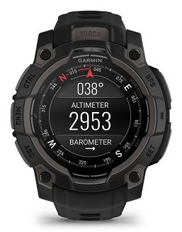 Zegarek sportowy Garmin Instinct 3 AMOLED 45mm Czarny - 8