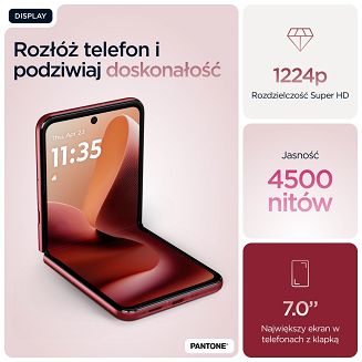 Motorola Razr 60 Ultra 5G 16/512GB Rio Red - 36