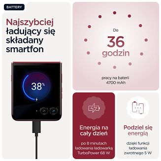 Motorola Razr 60 Ultra 5G 16/512GB Rio Red - 35