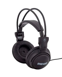 MAXELL HOME STUDIO Słuchawki Headphones czarne, idealne do domowego studia - 4