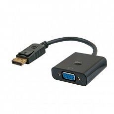 Adapter SAVIO CL-90 (DisplayPort M - D-Sub (VGA) F; 0,20m; kolor czarny) - 3