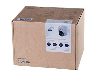 Synology Camera TC500, Turret, 5 MP, 2.8 mm, H.264/H.265, MicroSD (up to 128 GB), White, IP67 - 8