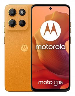 Smartfon Motorola Moto G15 8/128GB Sunrise Orange - 8