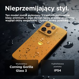 Smartfon Motorola Moto G15 8/128GB Sunrise Orange - 5