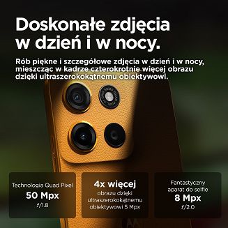 Smartfon Motorola Moto G15 8/128GB Sunrise Orange - 3