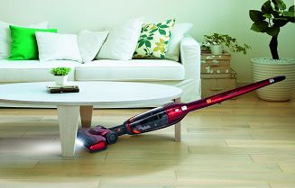 Odkurzacz Gorenje SVC216FR Cordless operating, Handstick, 21.6 V, Operating time (max) 60 min, Red, Warranty 24 month(s) - 8