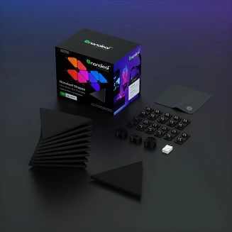 Nanoleaf Shapes Black Mini Triangles Expansion Pack (10 paneli) - 6