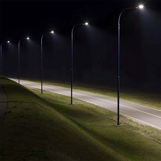 Oprawa uliczna LED V-TAC VT-51ST 50W SAMSUNG CHIP 4000K 4200lm (SKU 21539) Szary - 7