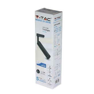 Oprawa V-TAC VT-420-B szynosystem 3F 20W LED SAMSUNG CHIP CRI90+ 5000K 1600lm (SKU 367) Czarny - 6