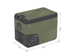 Przenośna Lodówka Kompresorowa Yolco KX40 Green - 6