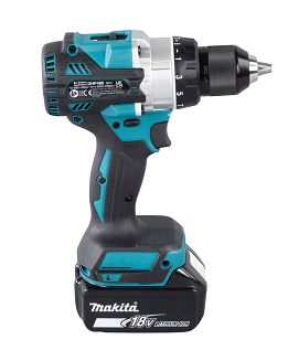 Akumulatorowa wiertarko-wkrętarka udarowa LXT MAKITA DHP486RTJ 18V 130/65Nm 2x5,0Ah - 7