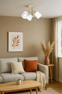 Lampa wisząca Activejet AJE-EMILY 3P GOLD E27 3x40W - 5