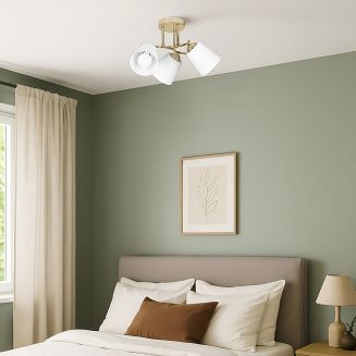 Lampa wisząca Activejet AJE-EMILY 3P GOLD E27 3x40W - 6