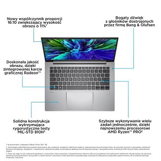 HP ZBook Firefly 14 G10 Ryzen 5 PRO 7640HS 14