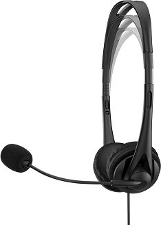 Słuchawki z mikrofonem HP Stereo USB Headset G2 przewodowe czarne 428H5AA - 5