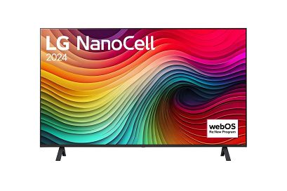 Telewizor LG 43NANO82T3B NanoCell 43'' 4K Ultra HD WebOS 24 Dolby Digital Plus DVB-T2 Czarny