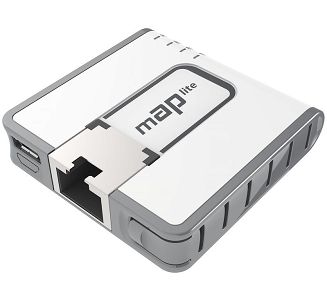Router WiFi 4 Mikrotik mAP lite (RBmAPL-2nD) 2,4GHz(2x2) 1p - 3