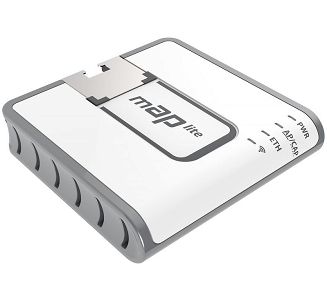 Router WiFi 4 Mikrotik mAP lite (RBmAPL-2nD) 2,4GHz(2x2) 1p - 5