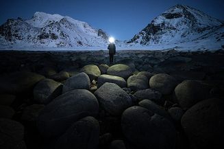 Latarka czołowa Ansmann priekiniu žibintu HD450FRS Li-Ion, USB-C 1600-0528 - 9