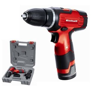 Einhell TH-CD 12-2 Li Zamek centralny 1 kg Czarny, Czerwony - 7