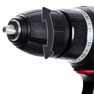 Einhell TH-CD 12-2 Li Zamek centralny 1 kg Czarny, Czerwony - 3