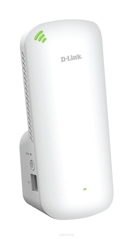 D-Link AX1800 Mesh Wi-Fi 6 Range Wzmacniacz sieciowy Biały 100, 1000 Mbit/s