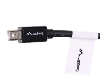 Adapter Lanberg AD-0003-BK (Mini DisplayPort M - DisplayPort F; 0,10m; kolor czarny) - 3